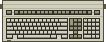 Keyboard pixel art things.
