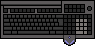 Keyboard pixel art things.
