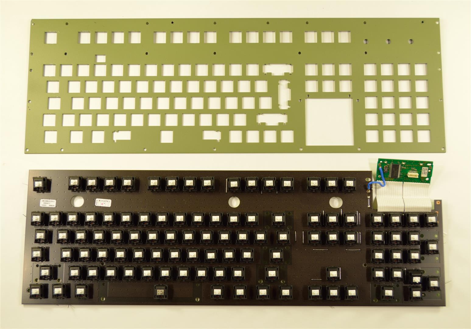 Adapting a Marquardt Military keyboard 65730-0