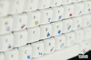 Gateron White Dye-Sub PBT Full Keyset for Adobe Photoshop 129628-4