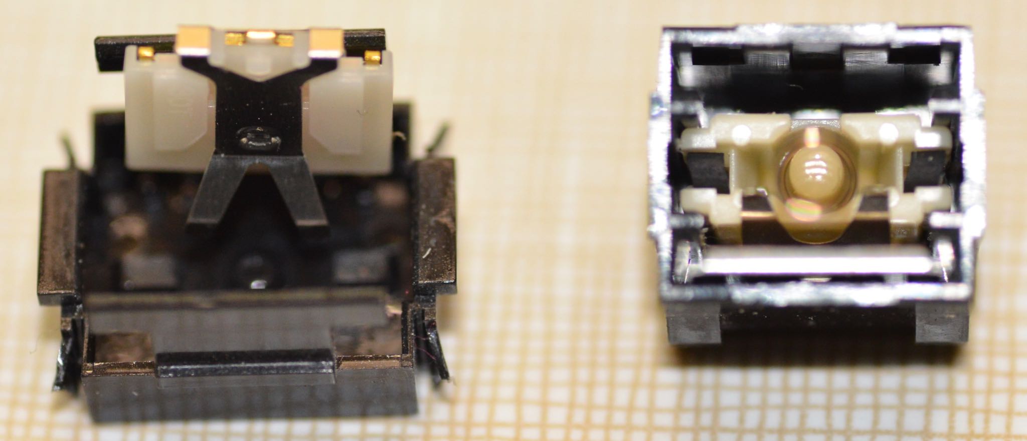 Alps key switches - ultrasonic cleaning adventures! 147436-3