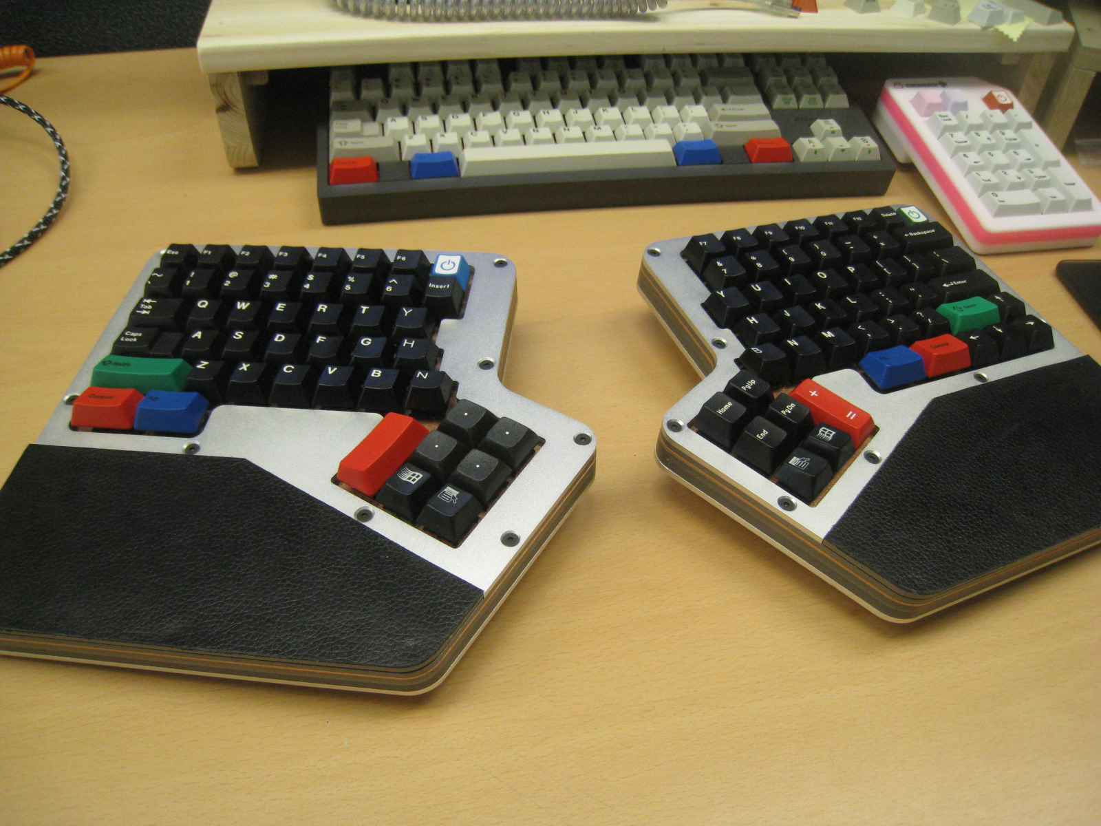 my own wireless split ergonomics keyboards. 14896-0