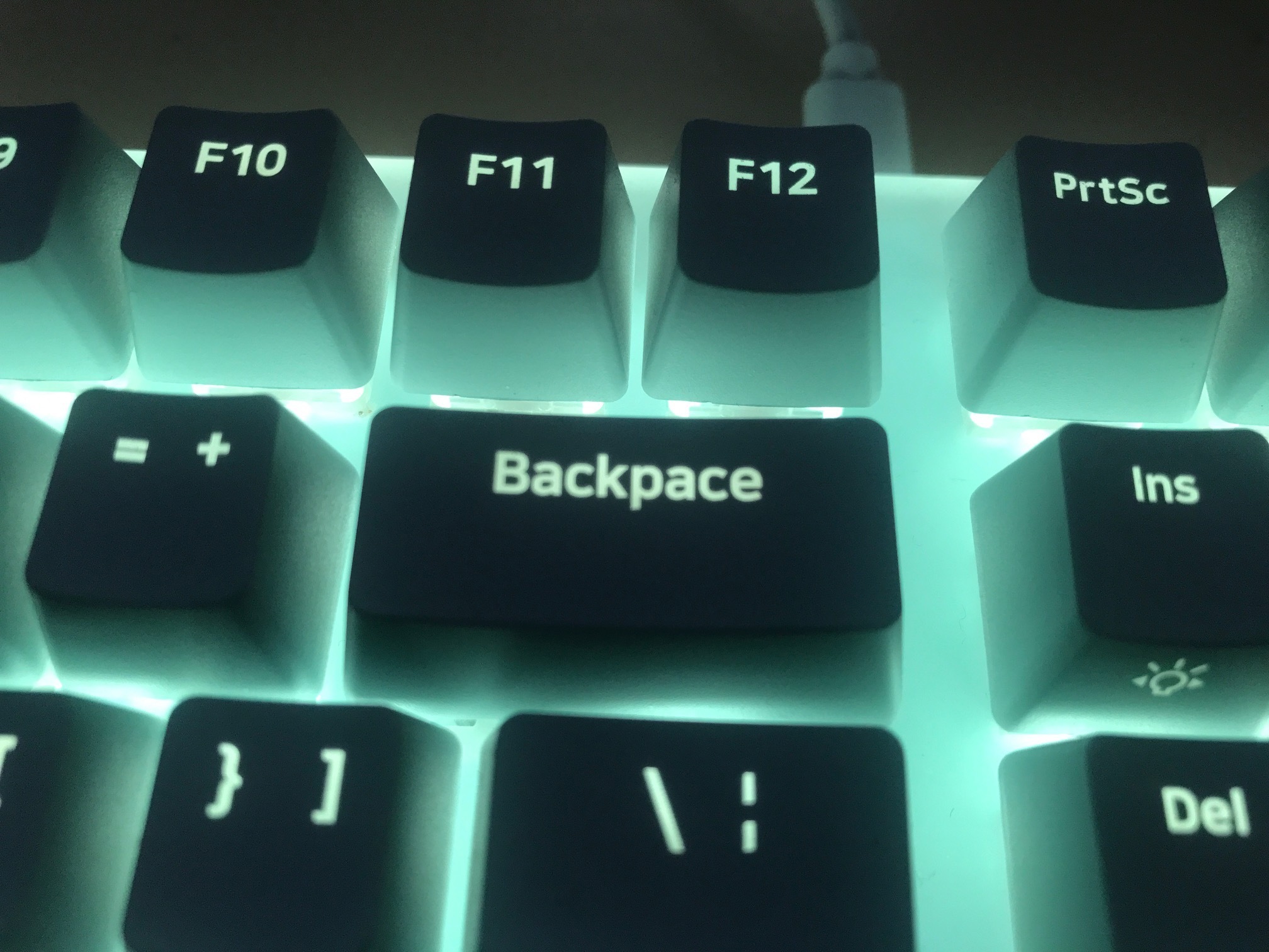 Backpace and other mistakes 274811-0