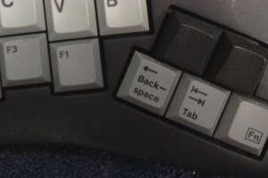 The Alumaplop, a compact keyboard/trackball combo in process 95265-3