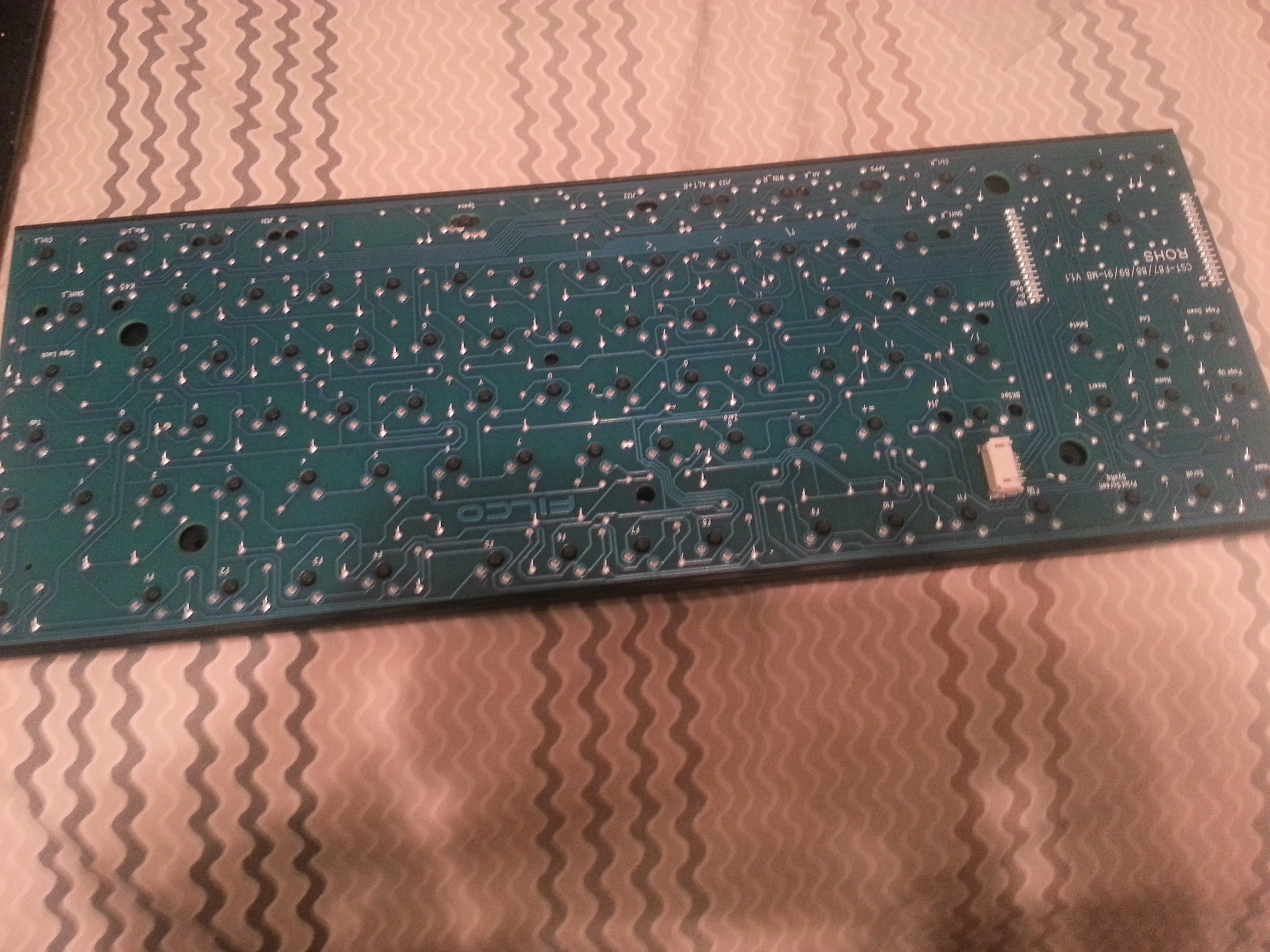 Filco MJ2 TKL w/ blues innards 17707-2