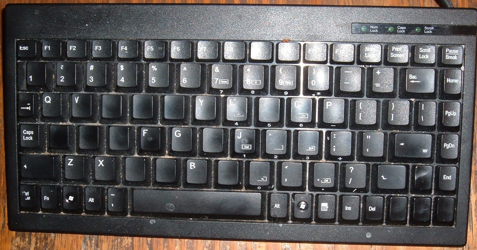 A Keyboard Needing Replacing 13817-0