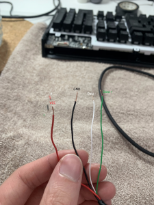 Razer Blackwidow Chroma v2 Disassembly and USB-C Mod 246658-11