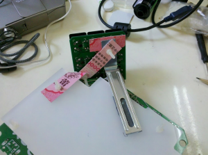 ErgoDox thumb cluster mod 55435-9