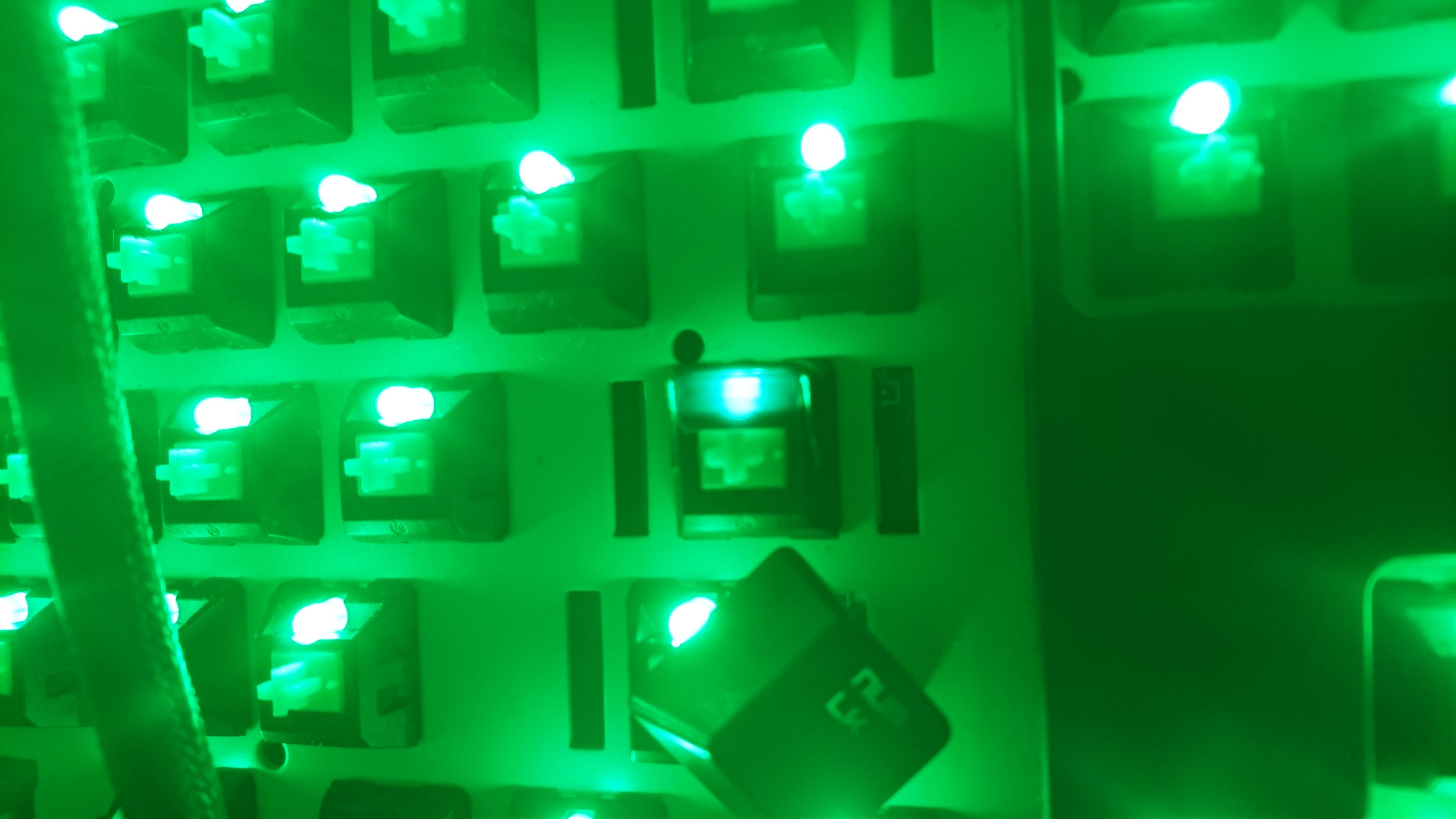 LED color changers + Razer Greens (Kailh) experimentation. 150656-2
