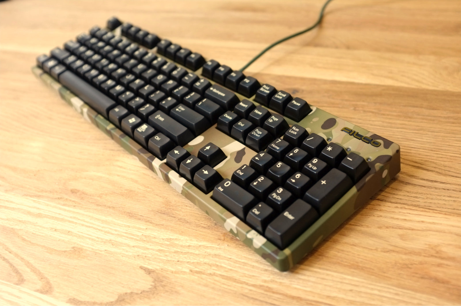 Filco Camo with Filco Doubleshot keycaps review 51941-1