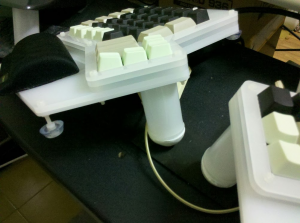 ErgoDox thumb cluster mod 55032-0