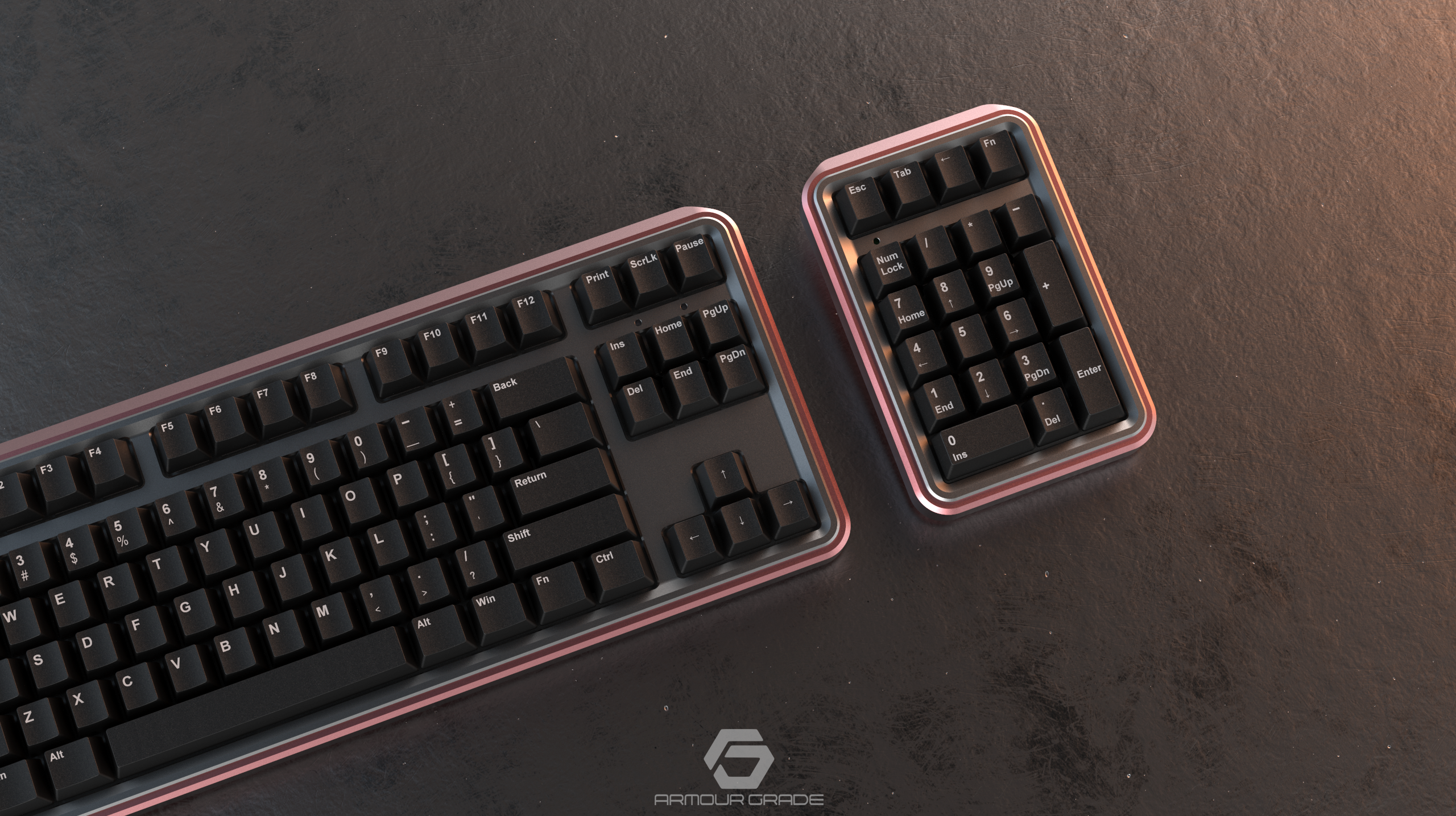 Armourgrade tenkeyless and numpad 262520-0