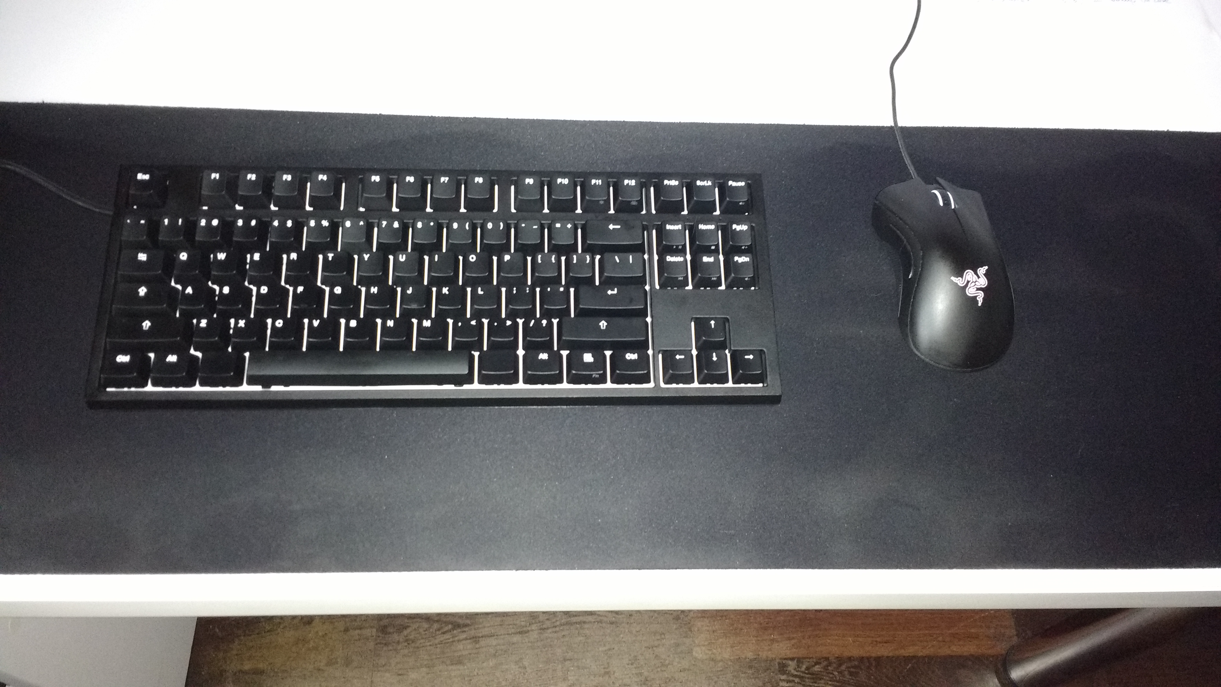 Linear Code Keyboard (Vintage MX Black 62G Gold Korean Springs) 114670-0