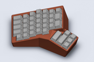 The Ergodent - Ergodox with a twist 197585-2