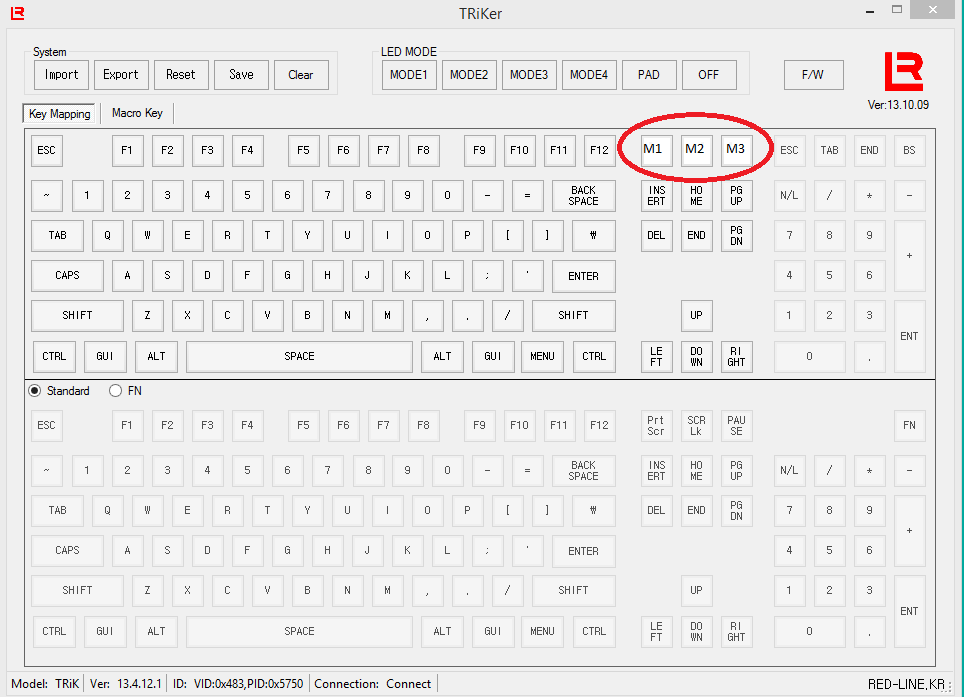 TRiK PCB F/W, P/G Update(21.2.14) 55014-0