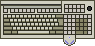 Keyboard pixel art things.