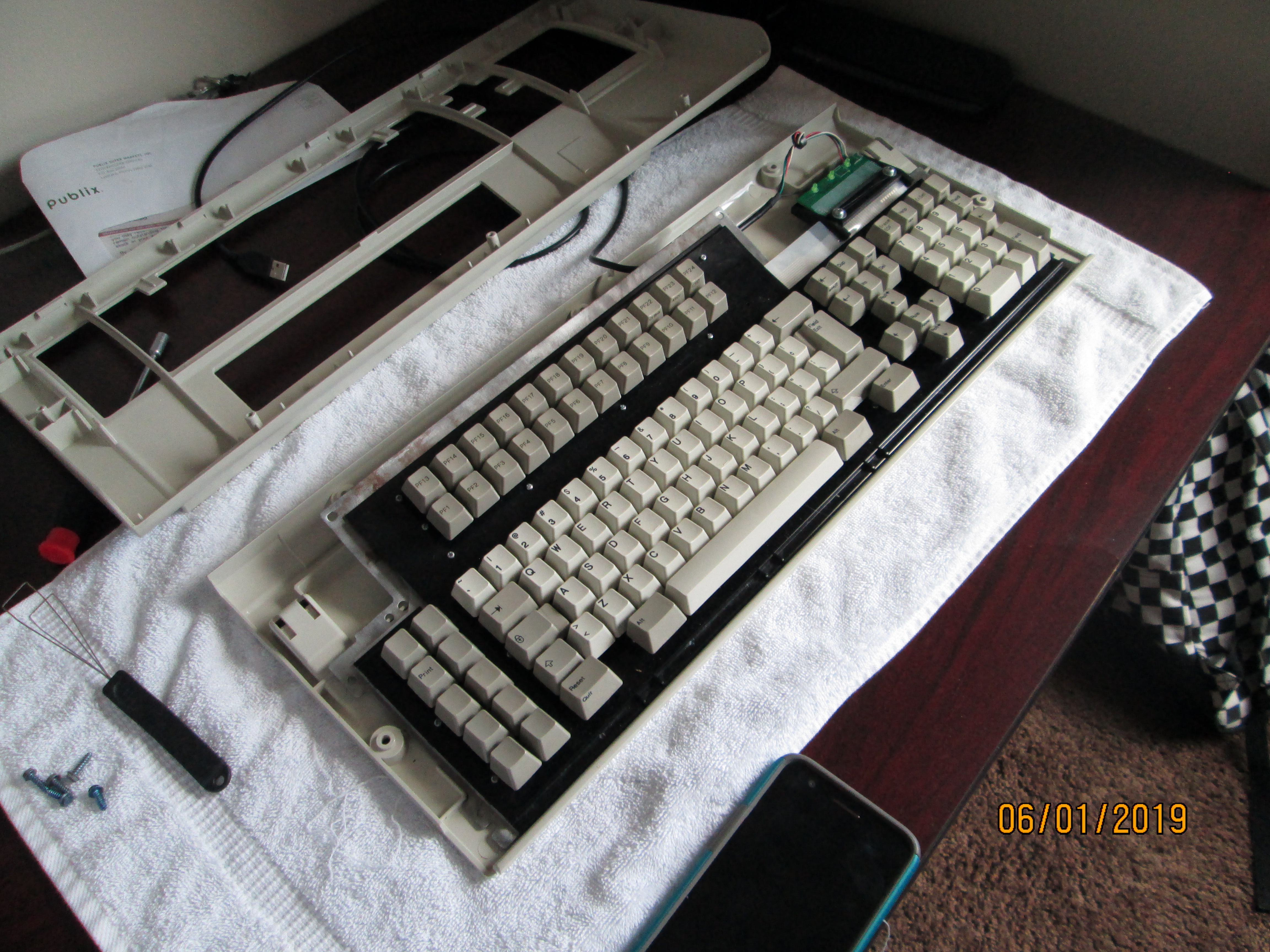 IBM Model M122 Refit Experiment 220291-1