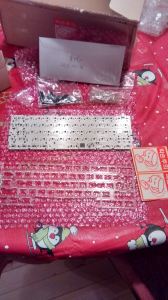 SOLD Sprit 60% pcb/plate + vintage black switches + stuff (can trade for 60% F) 97533-0