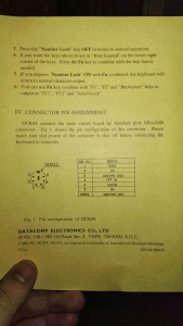 Unusual "Dauphin" tenkeyless boards 26313-4