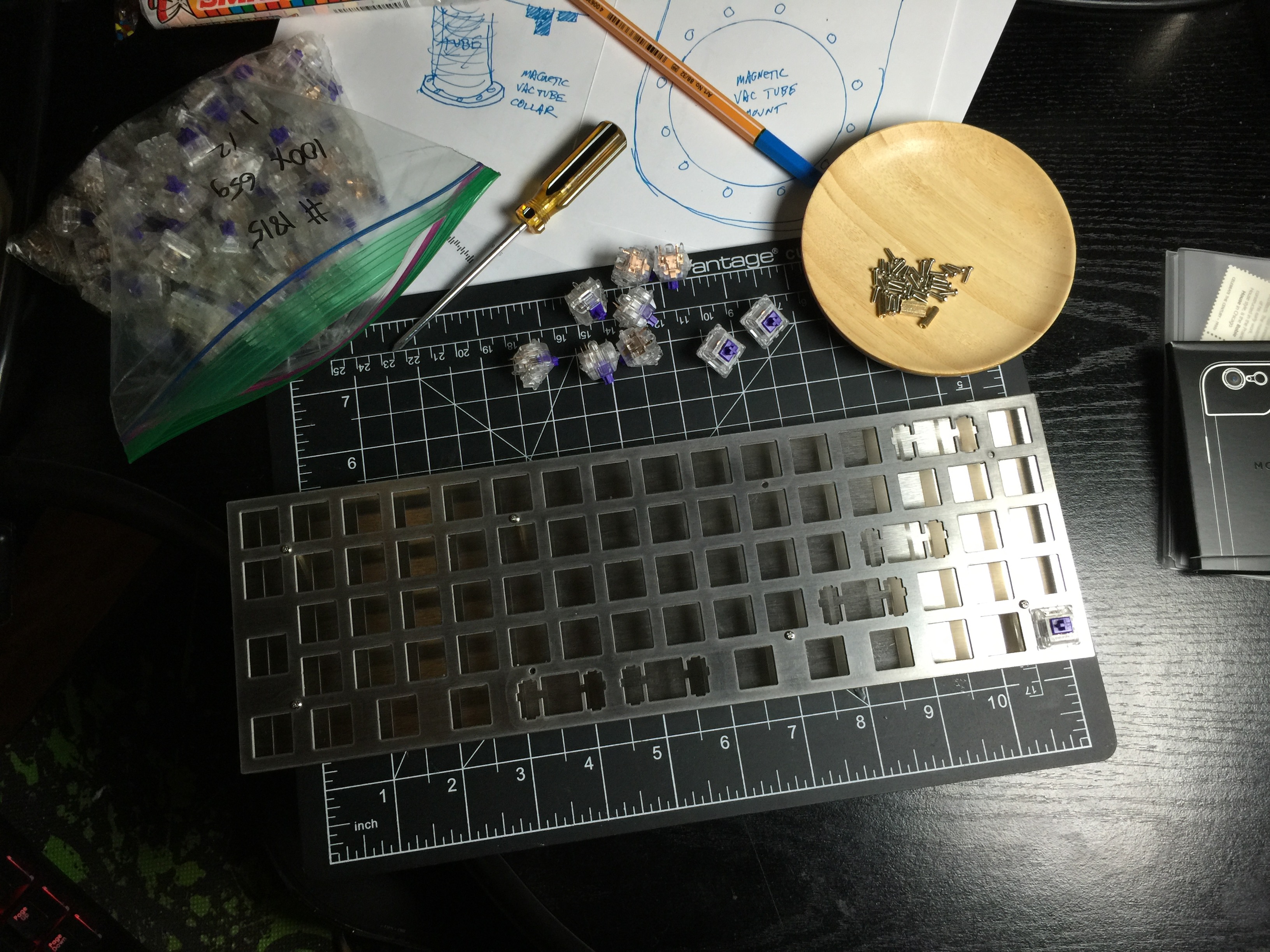 Non-standard ortholinear experiment w Zealio 65g Tactile 134590-0