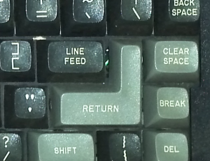 Televideo Terminal Keyboard - Hardwired Version 39607-0