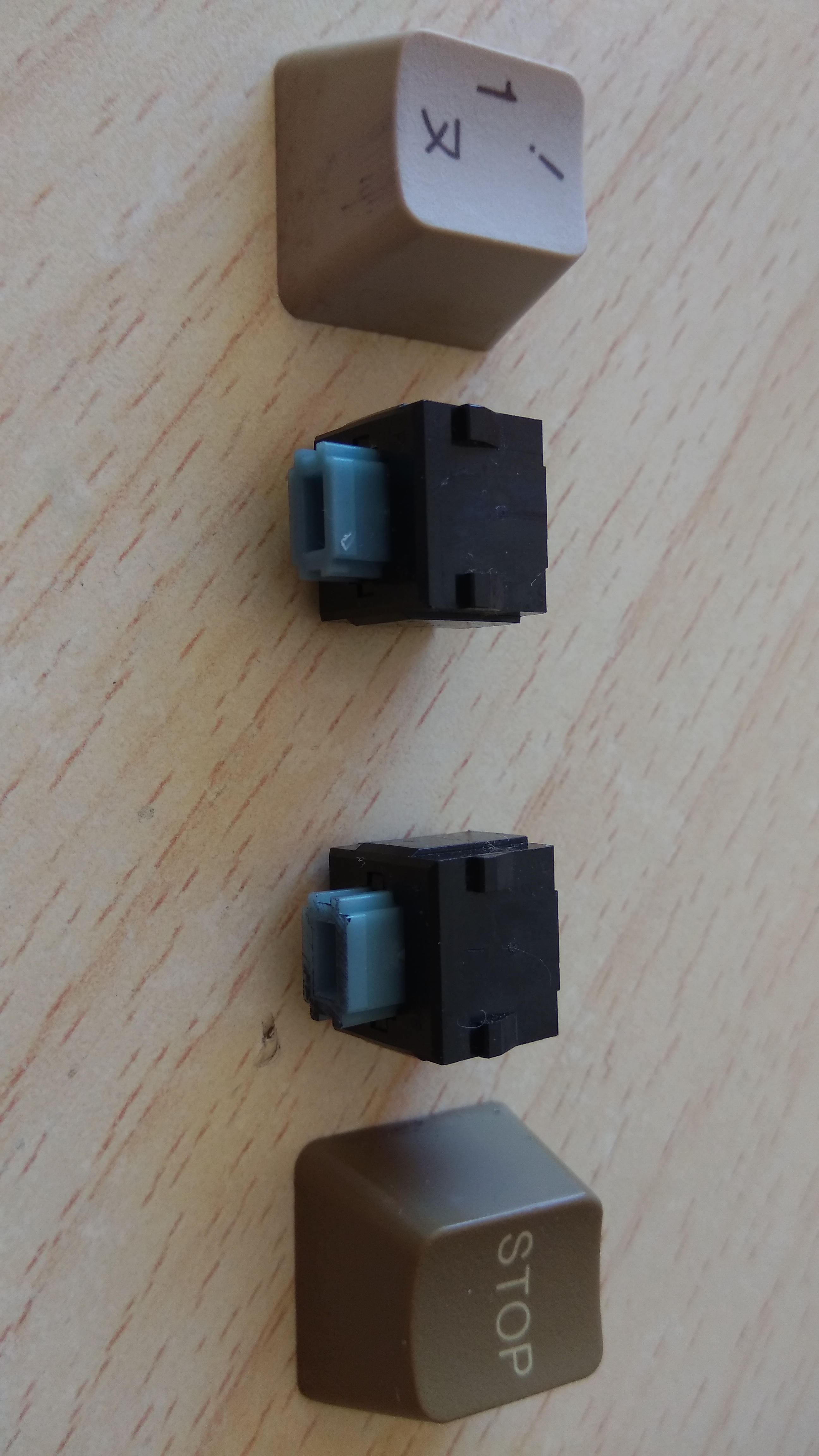 ALPS BLUES/HEAVY BLUE/LOCK CREAM NEC PC-8801 Unknown switch? 162739-5