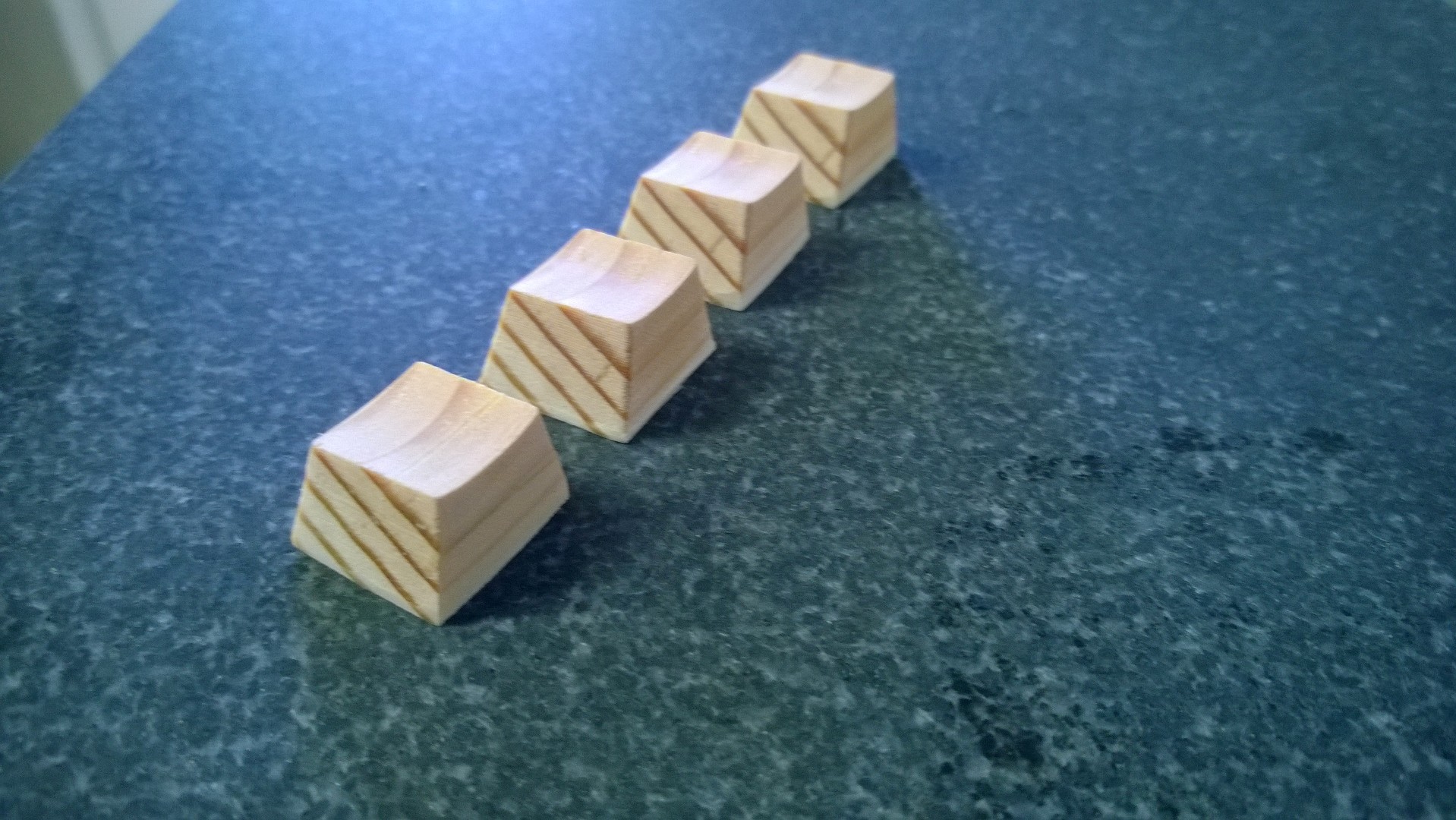 CNC'd Keycaps 122089-1