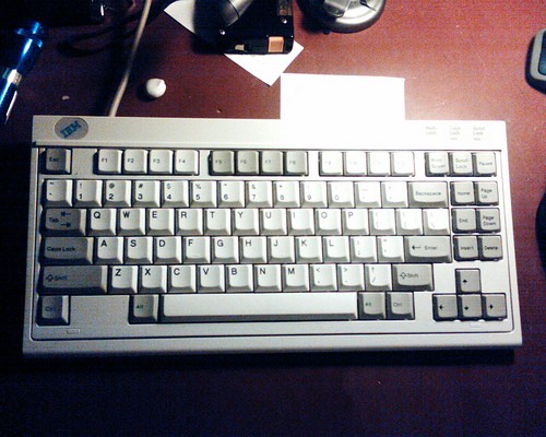 Unusual mini Unicomp Model M (98U0176), $24.99+shipping