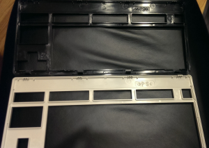 RF 87U case different plastics 28956-0