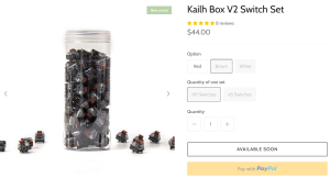 The journey to find a replacement for MX Clears... and Zealios V2 314806-7