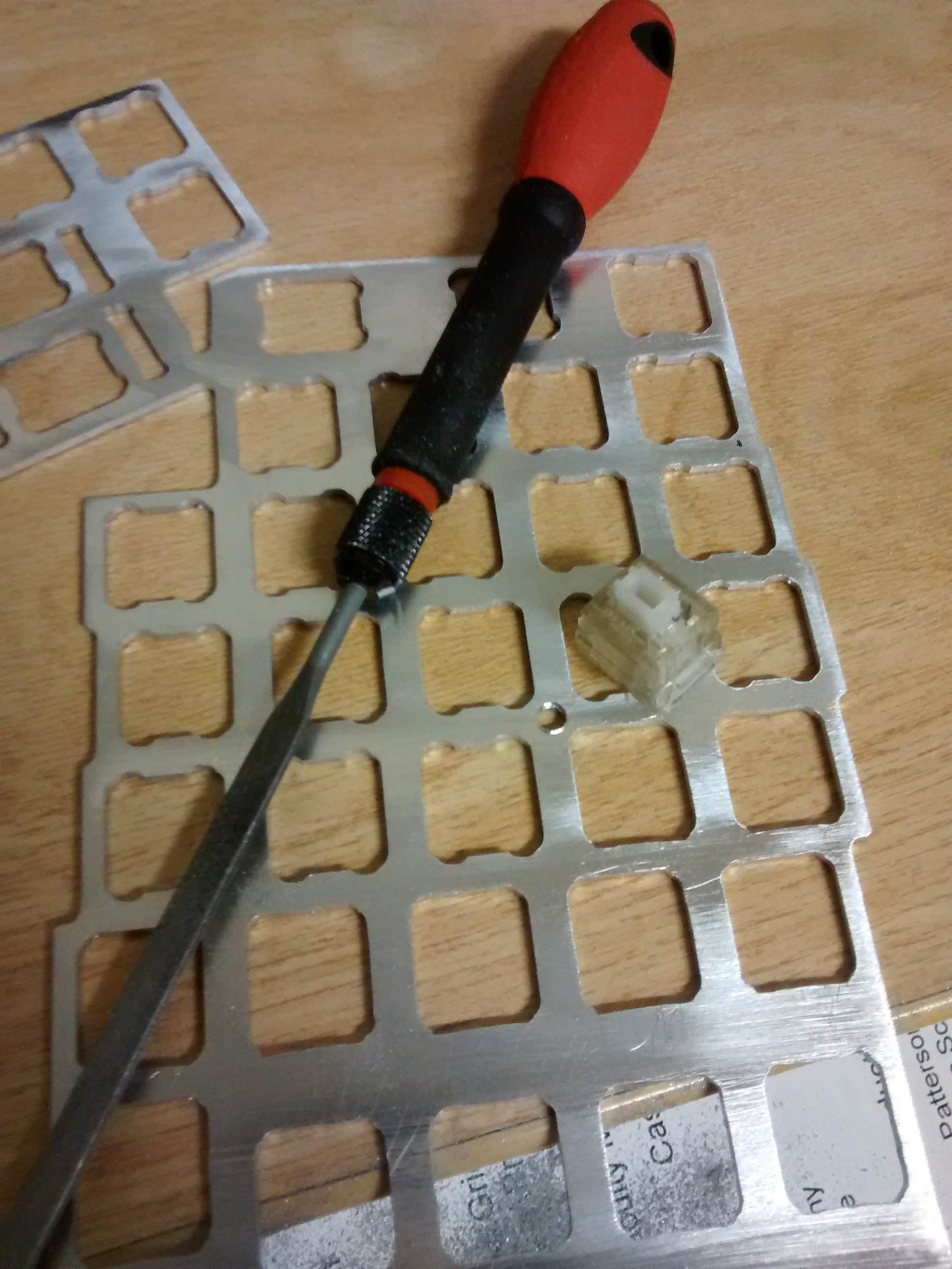 Plate-mounted Matias Ergodox 102986-0