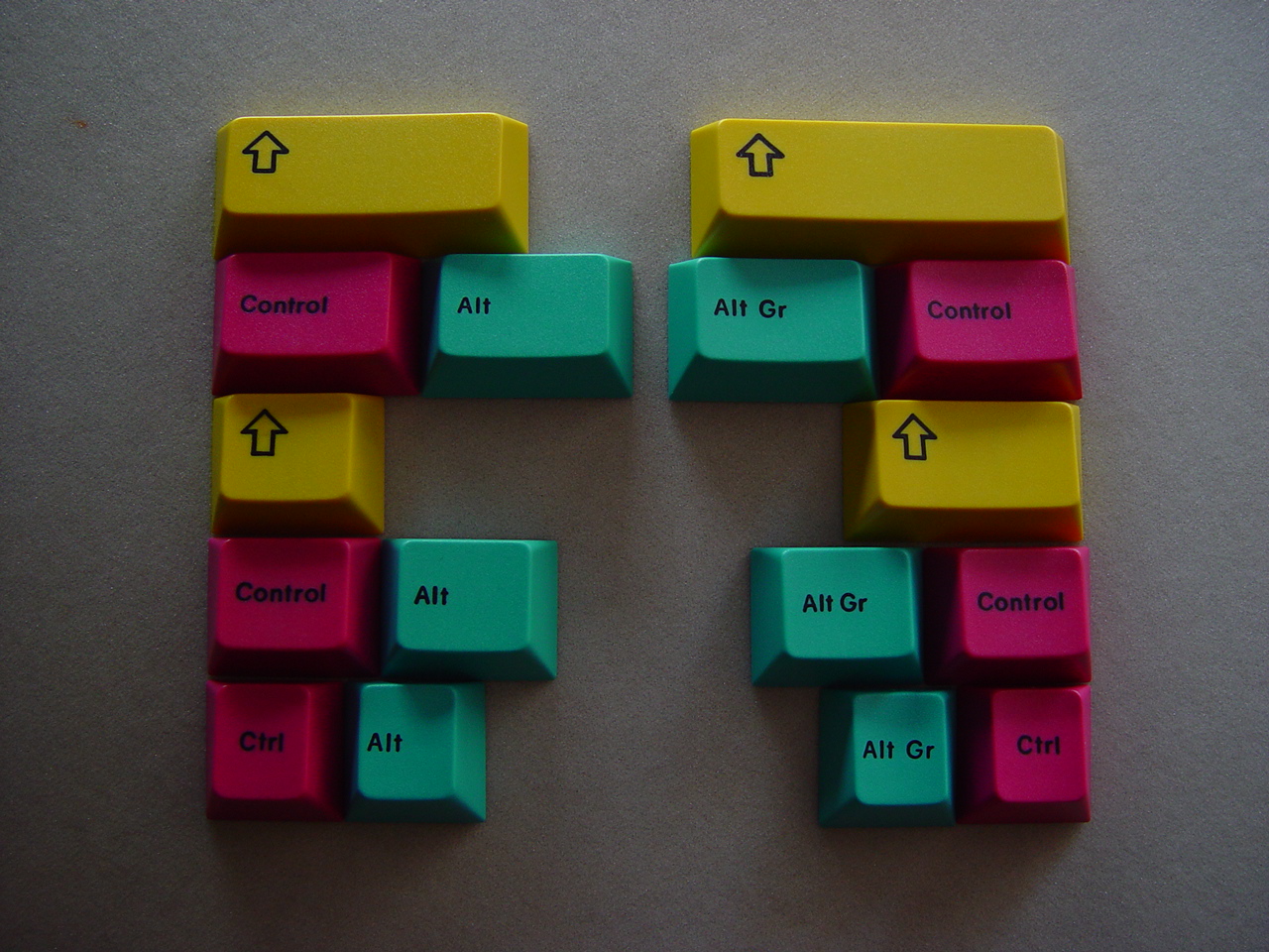 GMK/Cherry doubleshot modifer packs (Complete) 25730-1