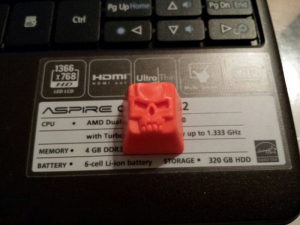 FS - Hack Orange CC MX Skull 40711-0