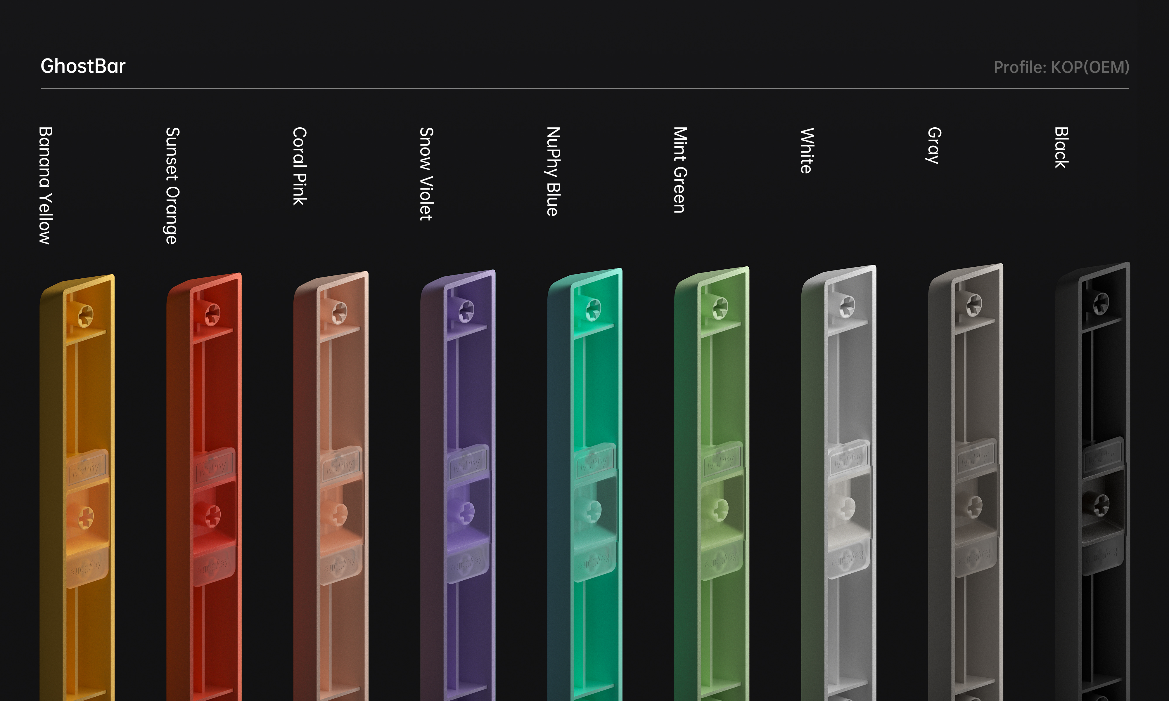 【IC】NuPhy GhostBar for your custom keyboards 296978-0