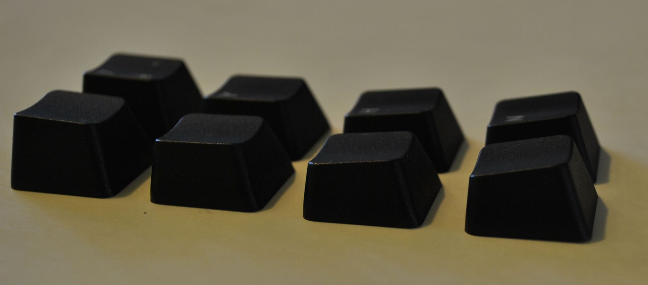 WASD keycaps for Truly Ergonomic 4559-1