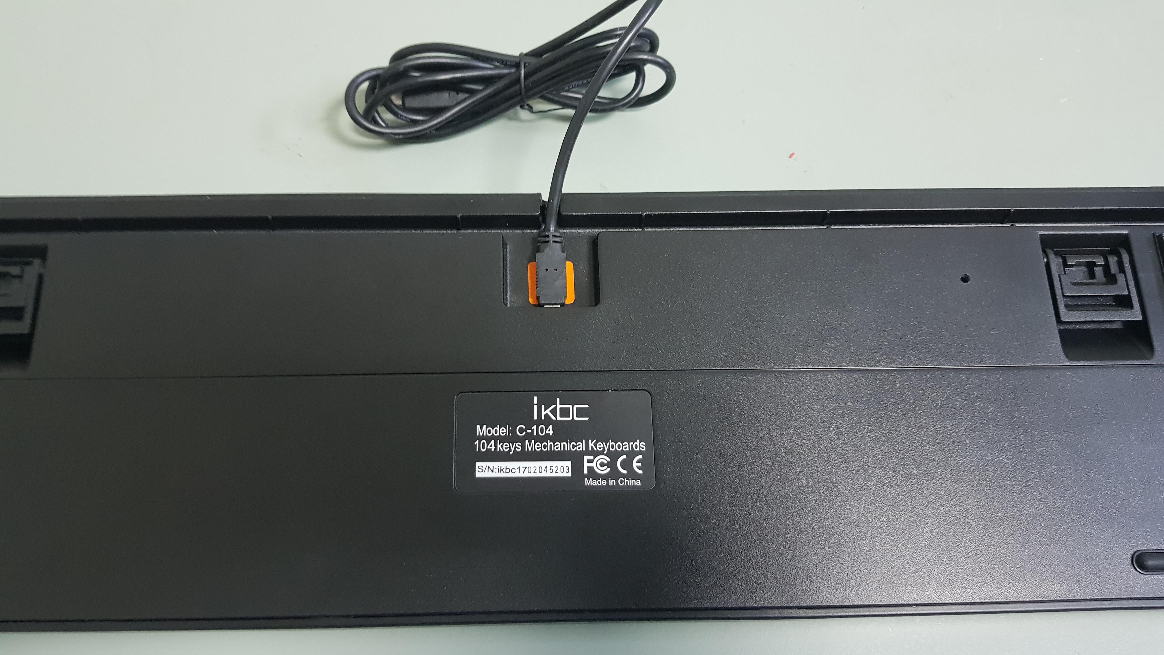 Dead IKBC c104 keyboard turns to project 206192-6