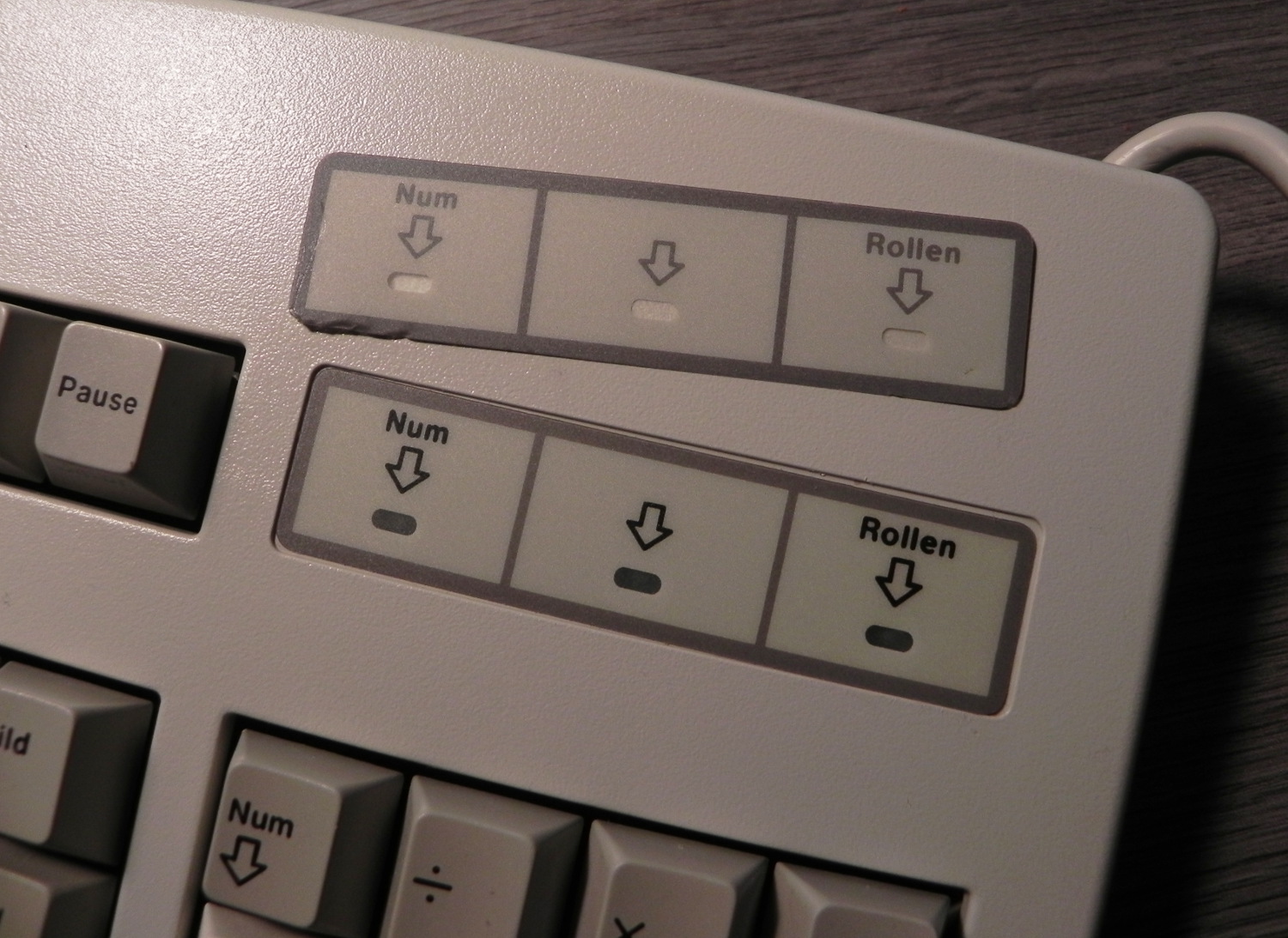 Recreating Cherry LED overlays 106509-1