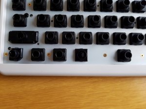 Phinix Realforce Mod - Topre to MX - with full standard bottom row! 192188-1
