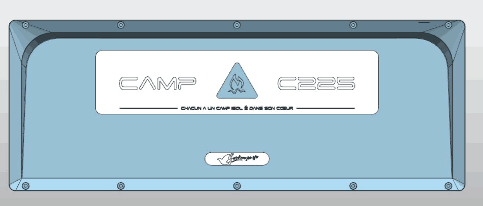 CAMP C225 80% Custom Aluminum Keyboard 134533-7