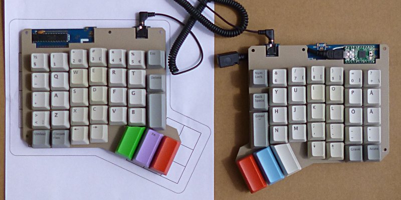 ErgoDox - Custom split ergo keyboard. 66635-0