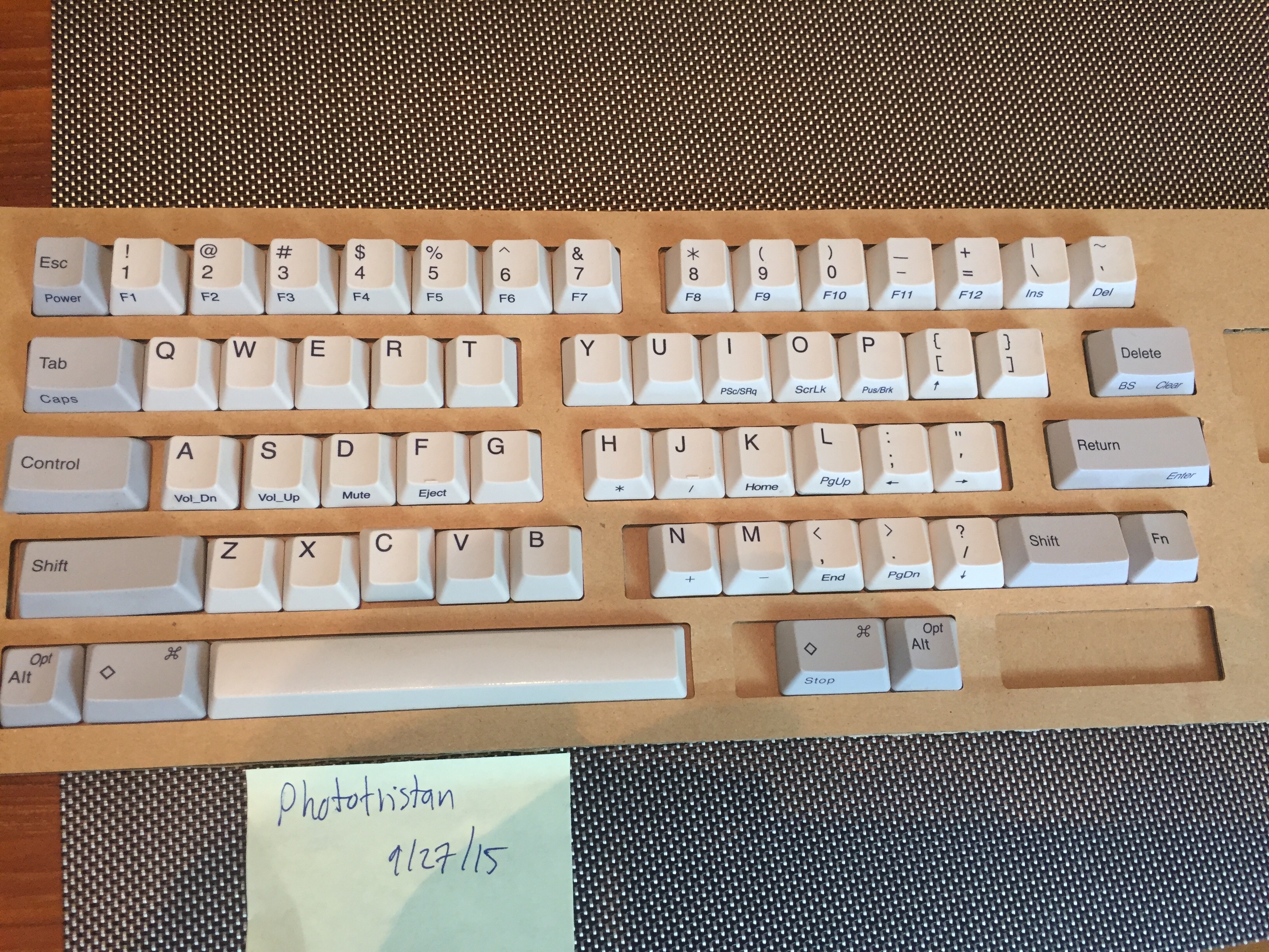FS: Lettered Keycaps for HHKB (White) Topre Full Set! 112089-0