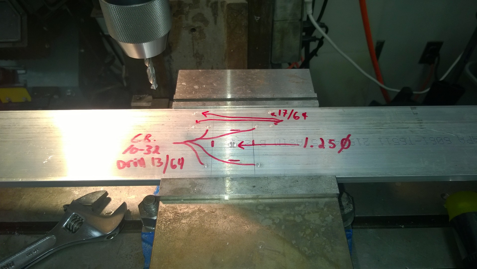 Using a CNC machine to build a CNC router. 117839-8