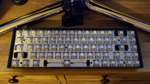 Gat clears weren't for me, swapped my Tada68 to lubed Cherry grey tactiles :) 164976-0