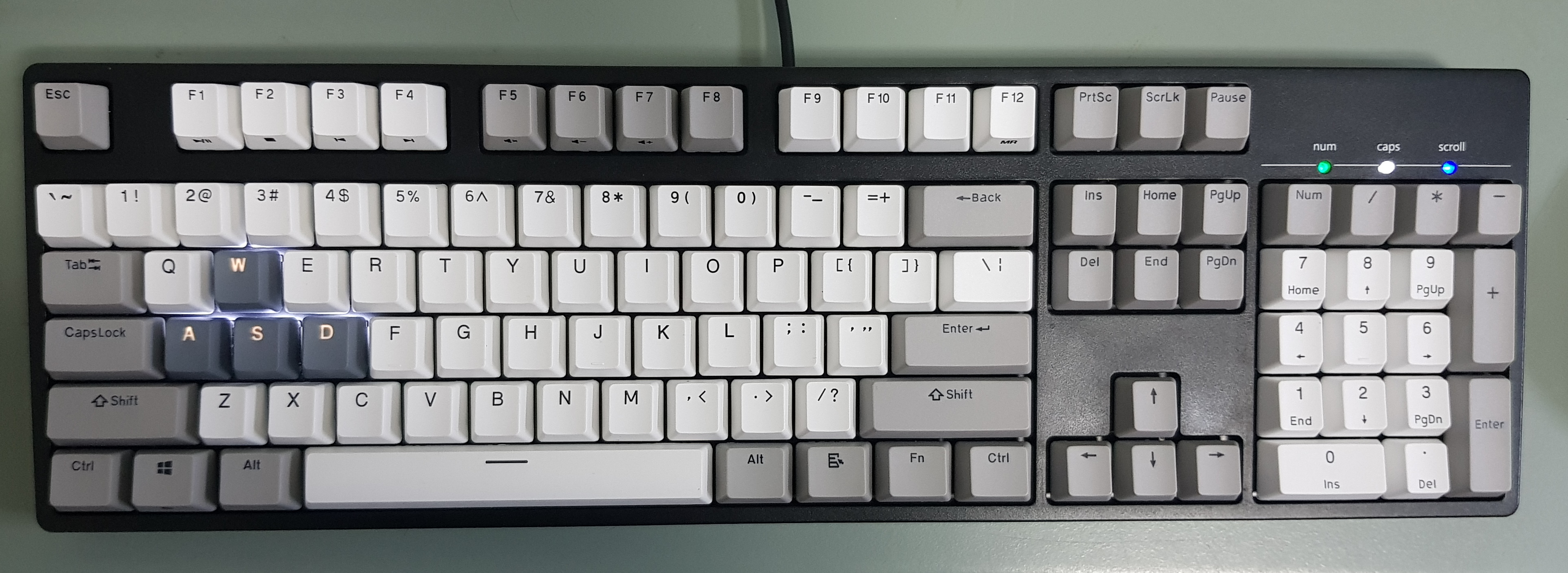 Dead IKBC c104 keyboard turns to project 206188-7