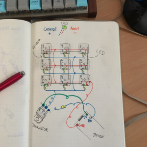Build Guide/Log: Handwired Preonic Style Keyboard with in-switch LEDs 189759-11