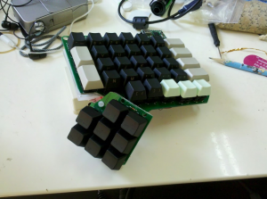 ErgoDox thumb cluster mod 55028-2