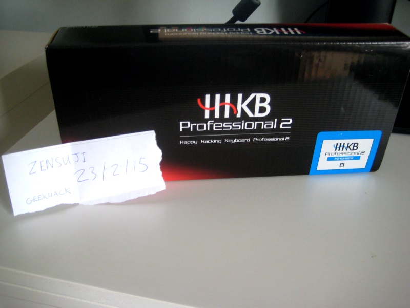 FS HHKB White Pro II With Printed Caps Brand New - Europe/UK Sale 91701-0