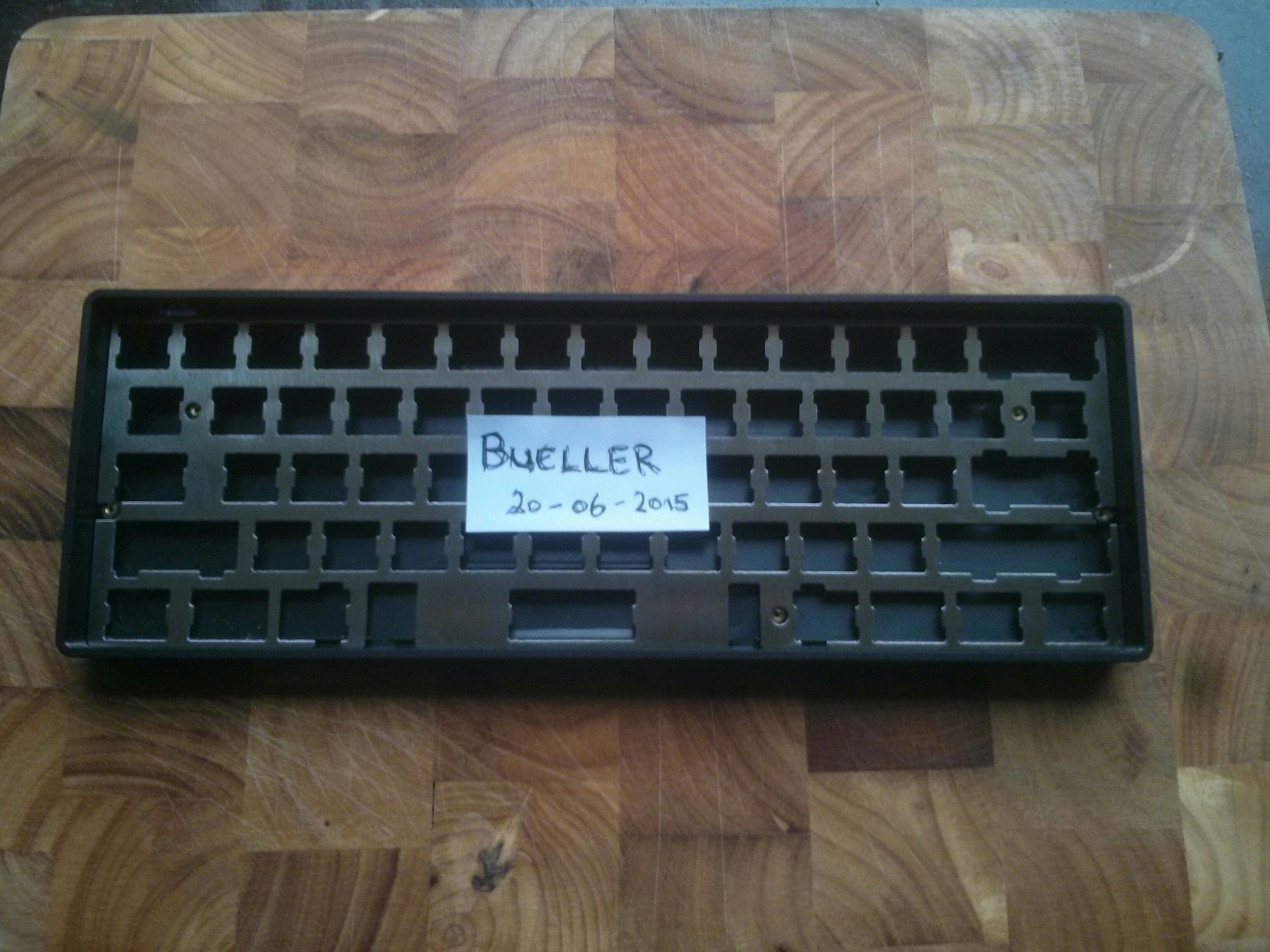 WTS: GMK/Cherry Spacebars, 60% Case/Plate 103819-0