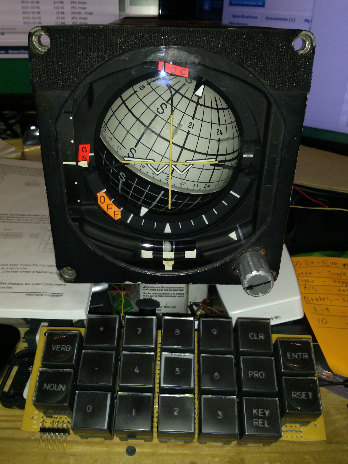 DSKY Keypad - A KSP Control Panel Inspired by the Apollo Capsule 115021-3