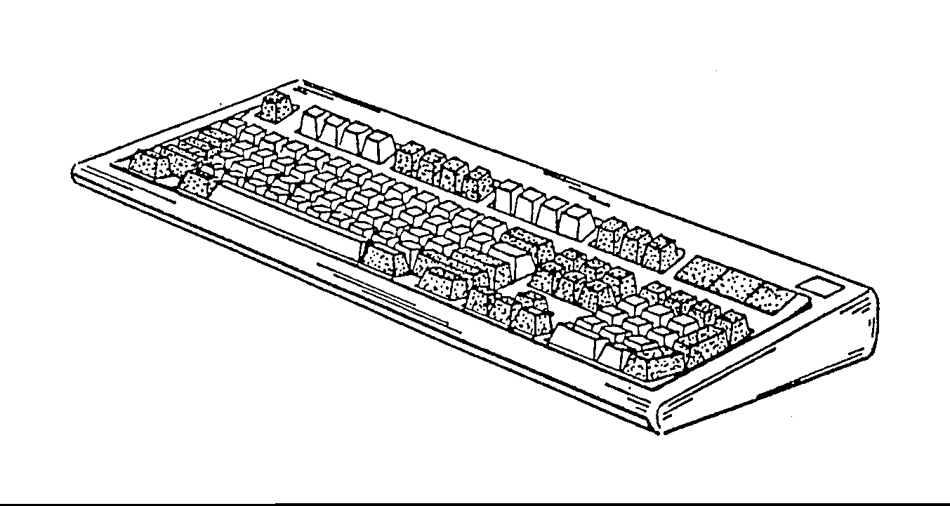 Shark's IBM keyboard patent database 313854-0